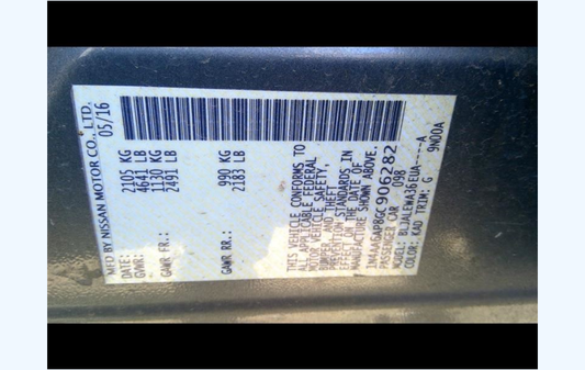 Used OEM Throttle Body Assembly – Nissan / Infiniti 2016–2020 3.5L V6