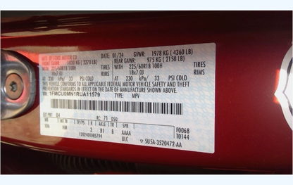 Used 8-Speed Automatic Transmission – 35,282 Miles – Ford Escape 1.5L FWD 2023-2025