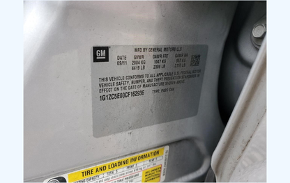 2007-2017 GM Starter Motor 12609317 2.4L Equinox Malibu Regal Terrain Cobalt 55K Miles