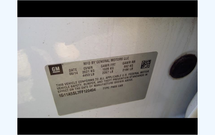 Used OEM Throttle Body Assembly – GM 2013-2020  2.5L