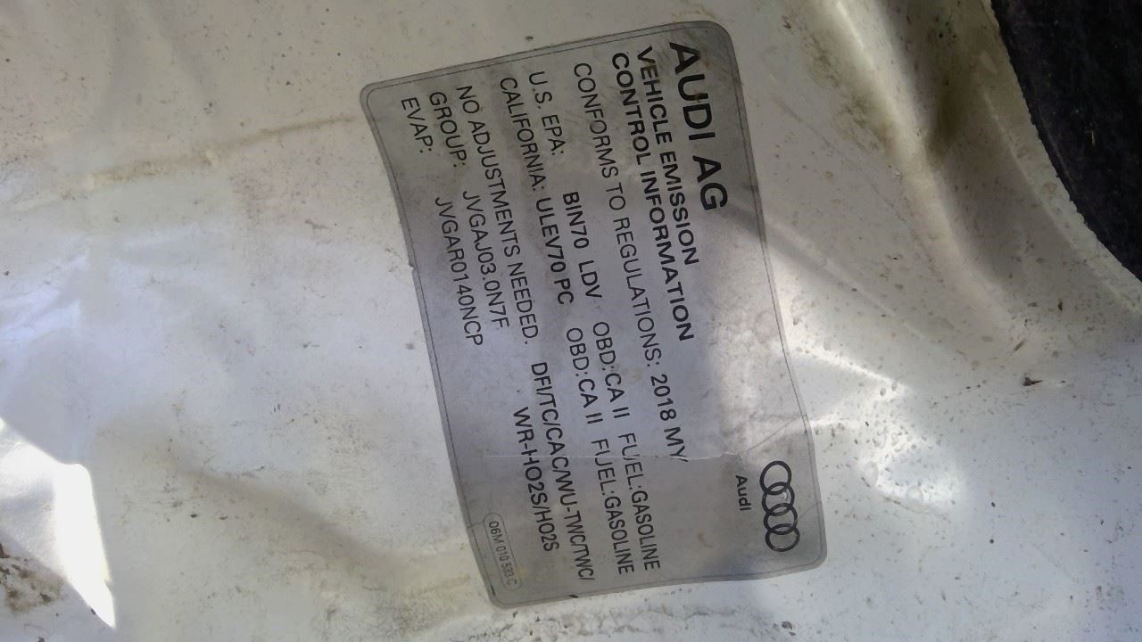 OEM Used Instrument Cluster Speedometer – 83,665 Miles – Audi A5 / Q5 / S5 / SQ5 / Allroad – MPH – ID 8W5920890D