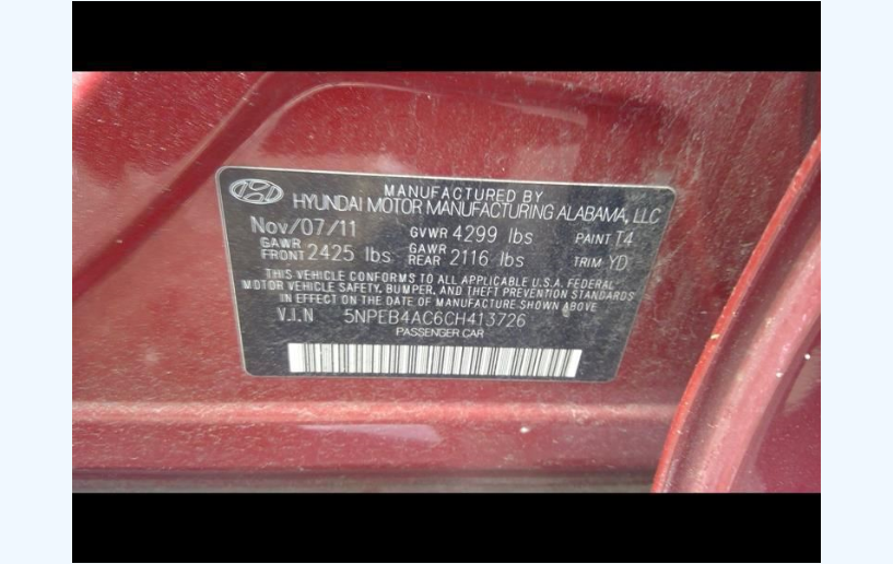 2011-2016 Hyundai Kia OEM Throttle Body Assembly 2.4L 101,838 Miles 337-50299 Sonata Optima Tucson Santa Fe