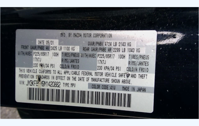 Used 2017–2021 Mazda CX-5 OEM Grille – Multiple Styles