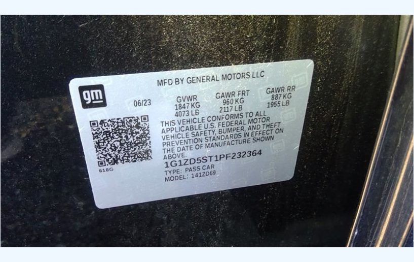 Used OEM Throttle Body Assembly – GM 2016-2025 1.5L / 1.4L Gasoline